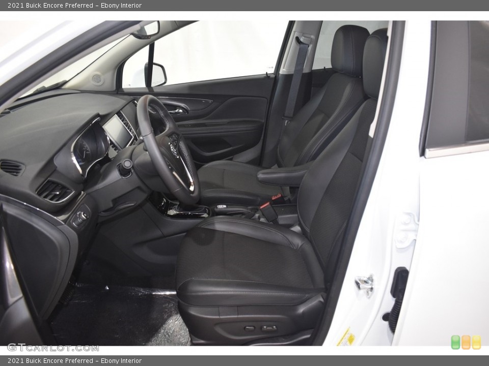 Ebony Interior Photo for the 2021 Buick Encore Preferred #139906649