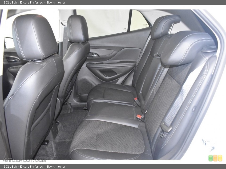 Ebony Interior Rear Seat for the 2021 Buick Encore Preferred #139906656