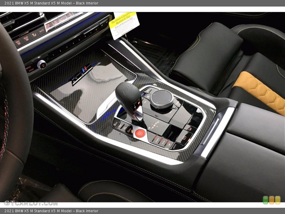 Black Interior Transmission for the 2021 BMW X5 M  #139907069