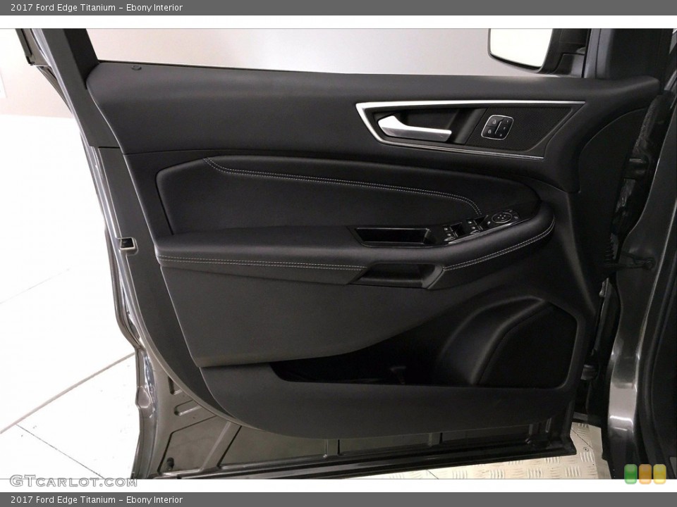 Ebony Interior Door Panel for the 2017 Ford Edge Titanium #139908995