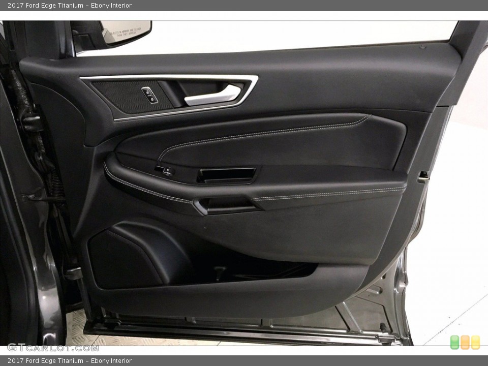 Ebony Interior Door Panel for the 2017 Ford Edge Titanium #139908998