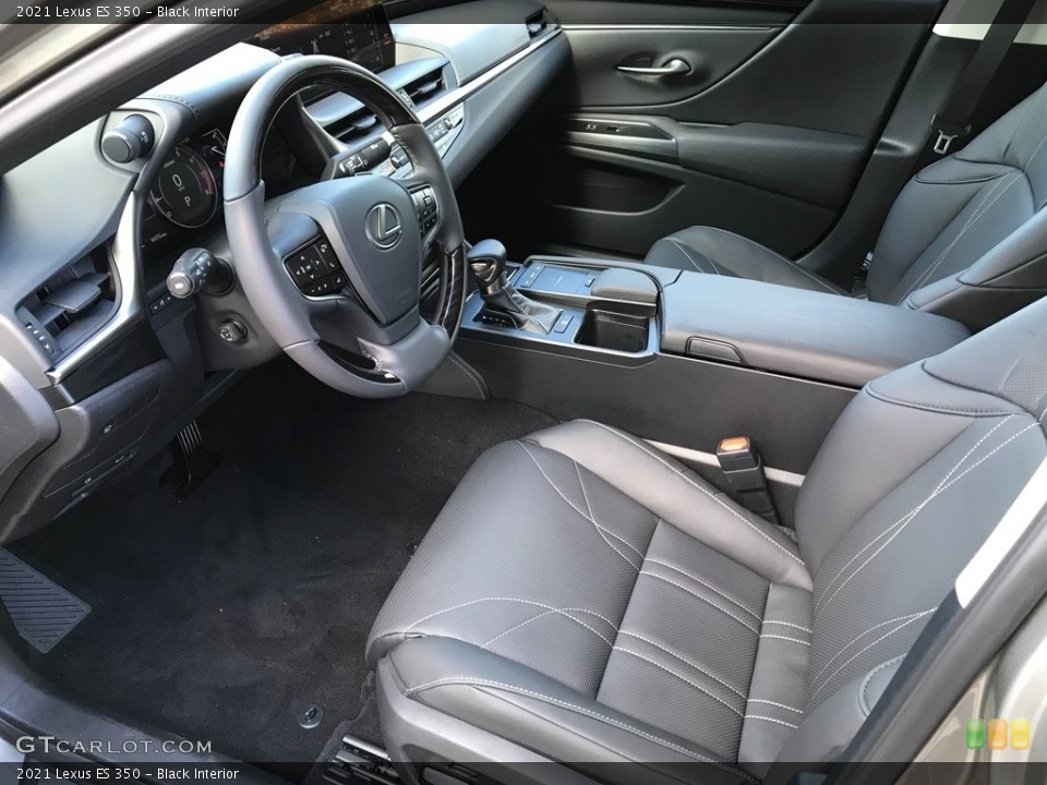 Black Interior Photo for the 2021 Lexus ES 350 #139909810