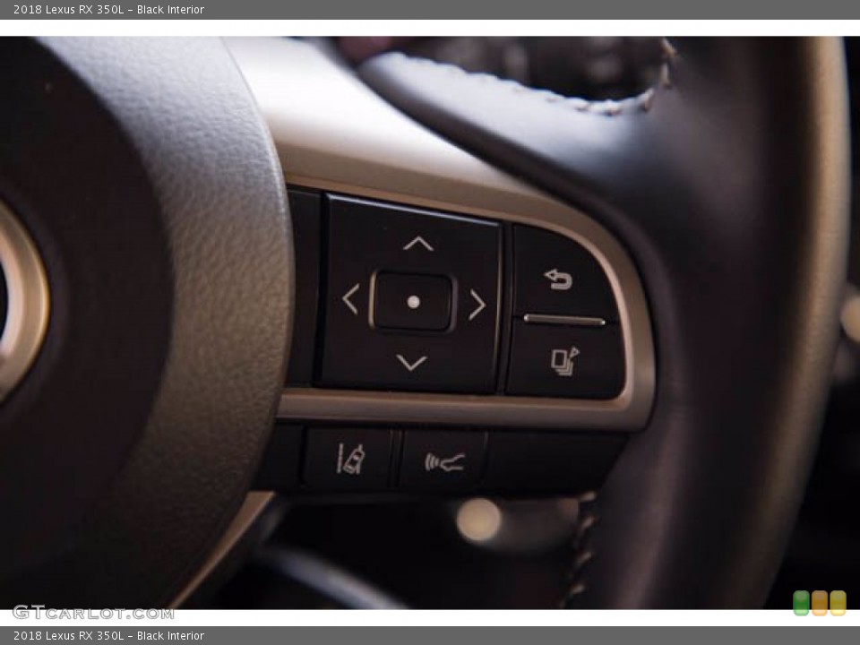 Black Interior Steering Wheel for the 2018 Lexus RX 350L #139911607