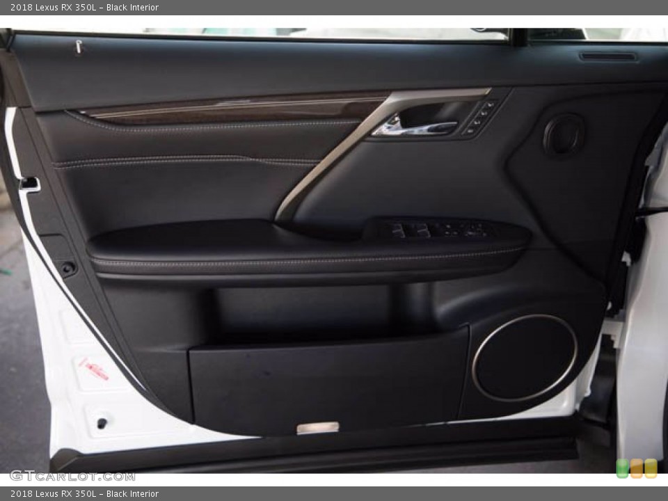 Black Interior Door Panel for the 2018 Lexus RX 350L #139911808