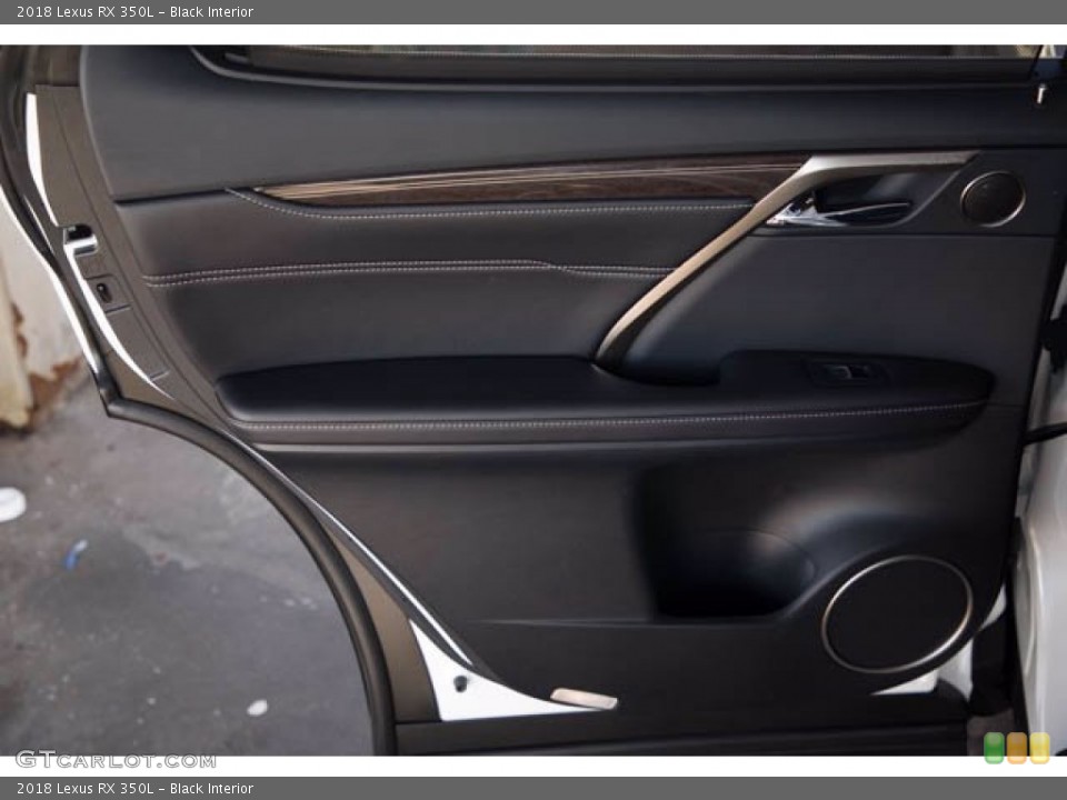 Black Interior Door Panel for the 2018 Lexus RX 350L #139911832