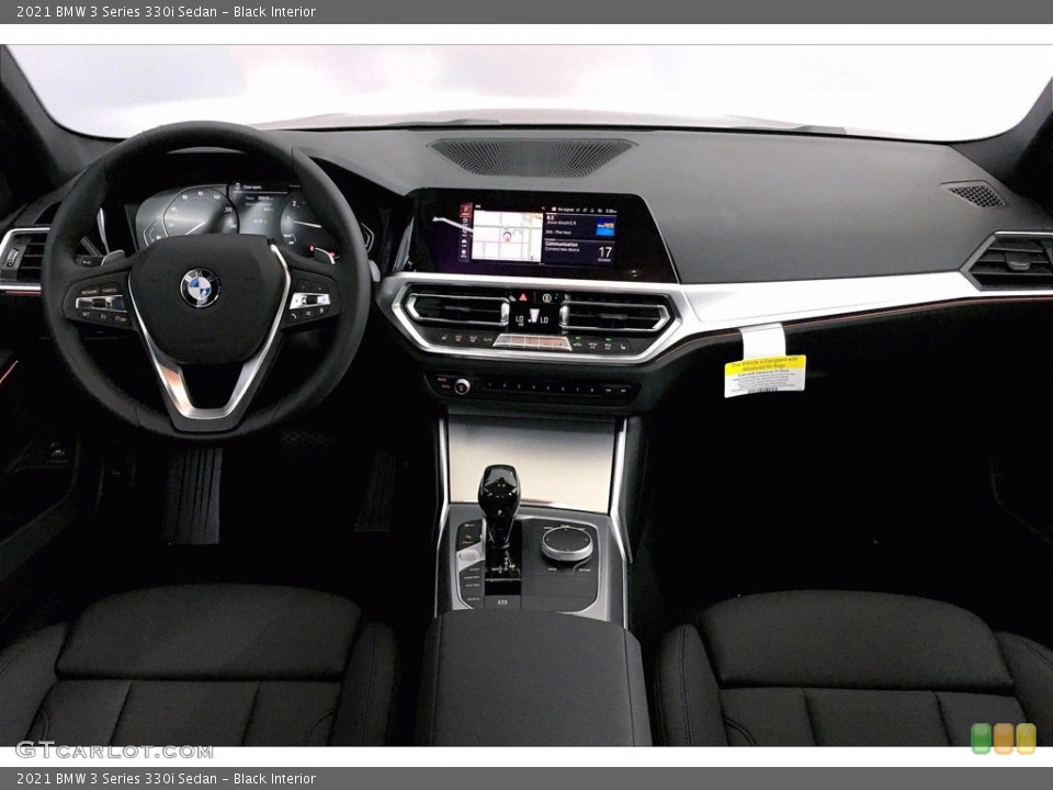 Black Interior Dashboard for the 2021 BMW 3 Series 330i Sedan #139913465