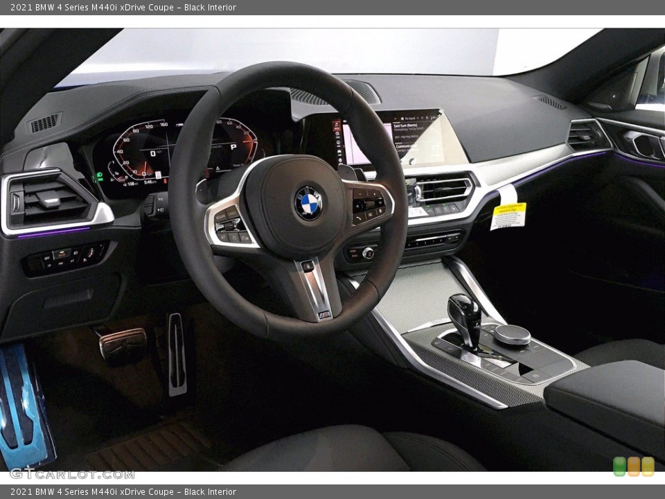 Black Interior Dashboard for the 2021 BMW 4 Series M440i xDrive Coupe #139913495