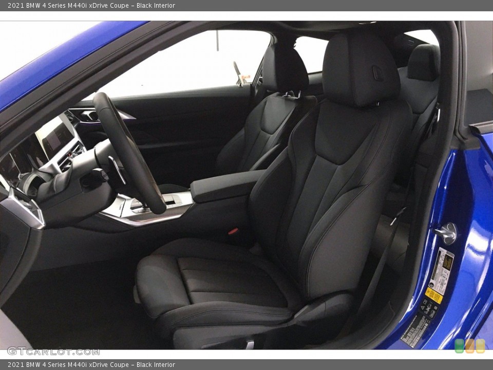 Black Interior Photo for the 2021 BMW 4 Series M440i xDrive Coupe #139913531