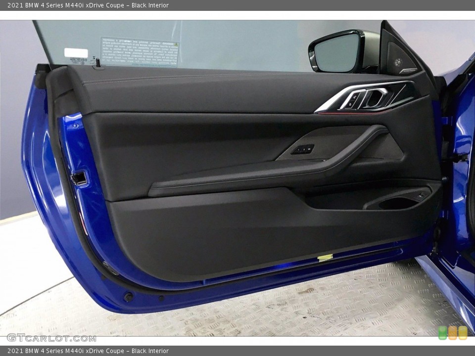 Black Interior Door Panel for the 2021 BMW 4 Series M440i xDrive Coupe #139913602