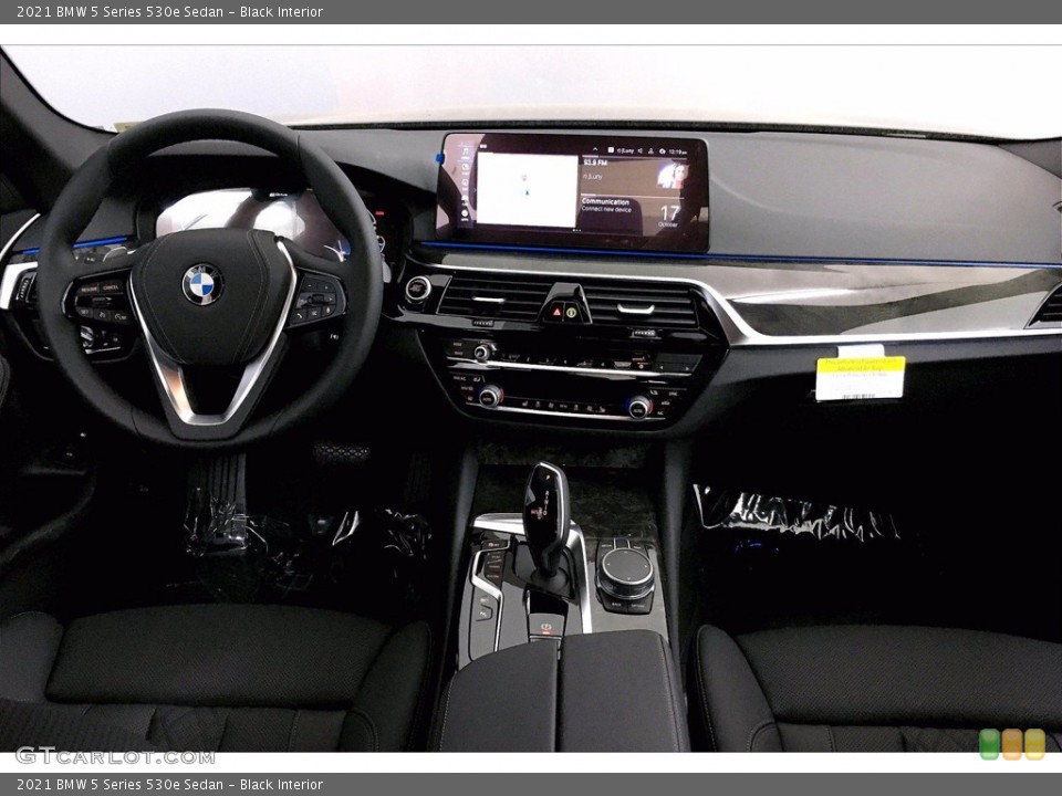 Black Interior Front Seat for the 2021 BMW 5 Series 530e Sedan #139913810
