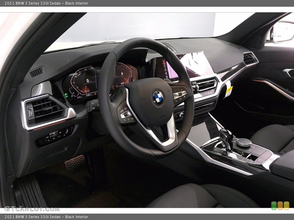 Black Interior Dashboard for the 2021 BMW 3 Series 330i Sedan #139913849