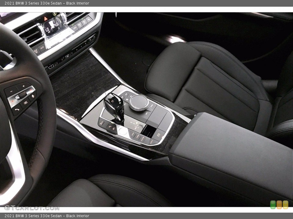 Black Interior Controls for the 2021 BMW 3 Series 330e Sedan #139913861