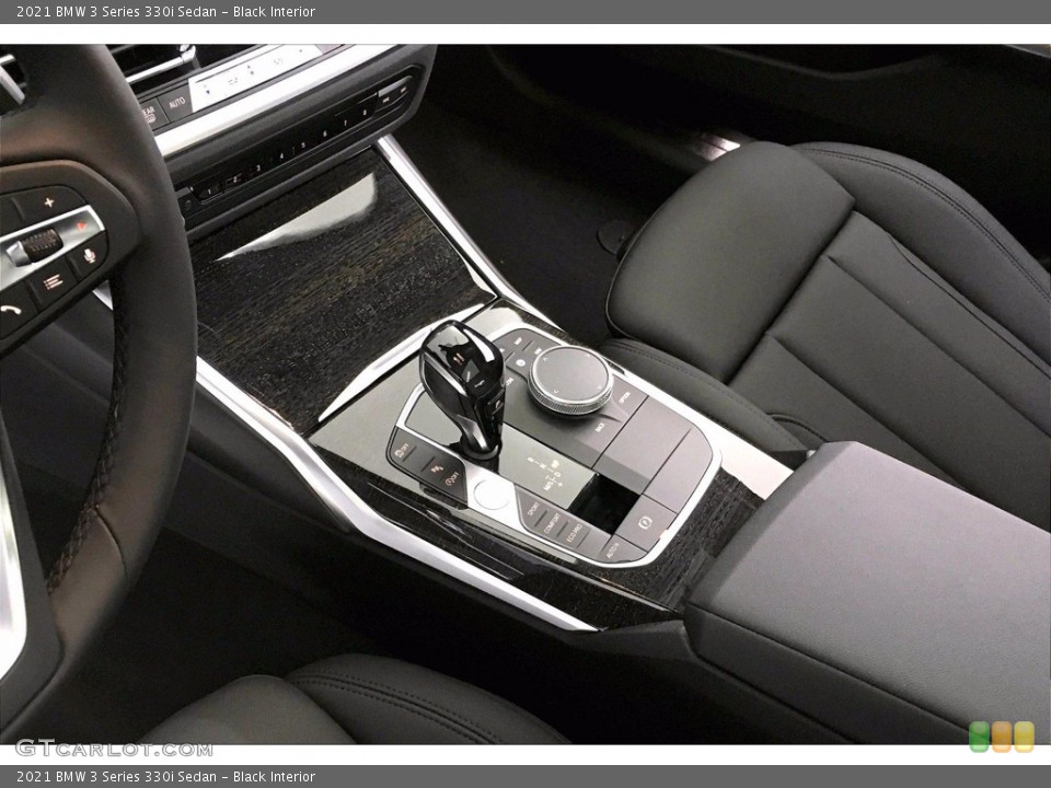 Black Interior Transmission for the 2021 BMW 3 Series 330i Sedan #139913870