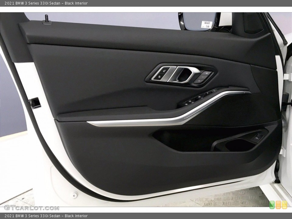 Black Interior Door Panel for the 2021 BMW 3 Series 330i Sedan #139913963