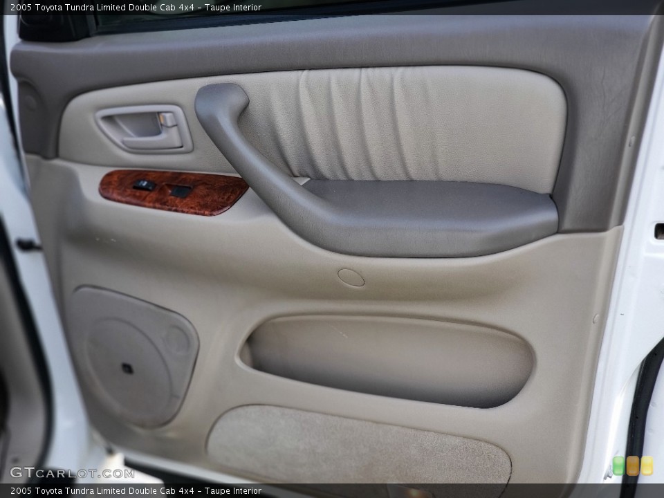 Taupe Interior Door Panel for the 2005 Toyota Tundra Limited Double Cab 4x4 #139915178