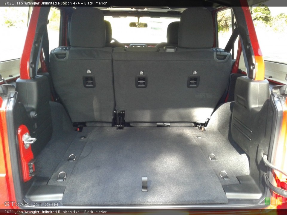 Black Interior Trunk for the 2021 Jeep Wrangler Unlimited Rubicon 4x4 #139916412