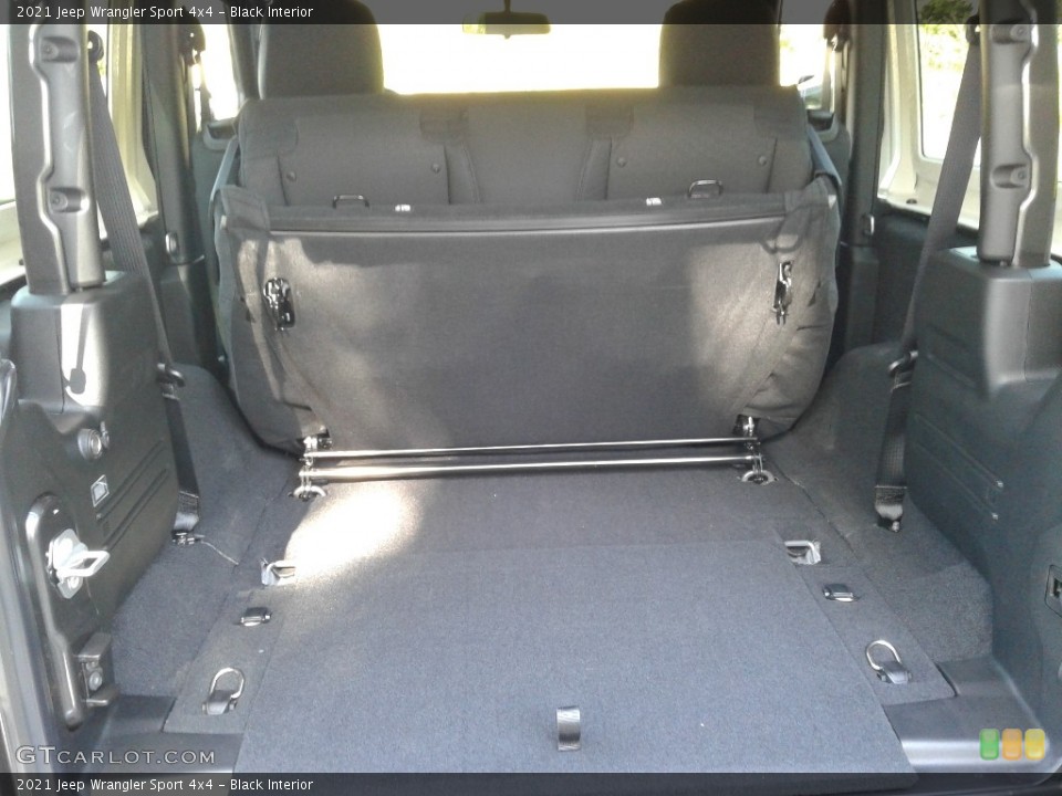 Black Interior Trunk for the 2021 Jeep Wrangler Sport 4x4 #139920663