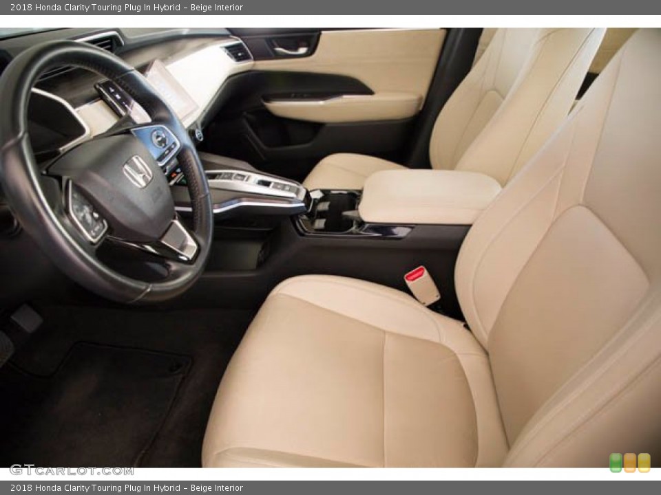 Beige Interior Front Seat for the 2018 Honda Clarity Touring Plug In Hybrid #139921131