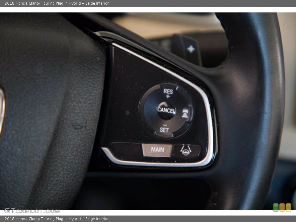 Beige Interior Controls for the 2018 Honda Clarity Touring Plug In Hybrid #139921386