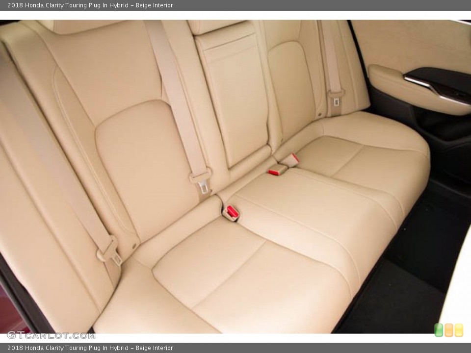 Beige Interior Rear Seat for the 2018 Honda Clarity Touring Plug In Hybrid #139921521