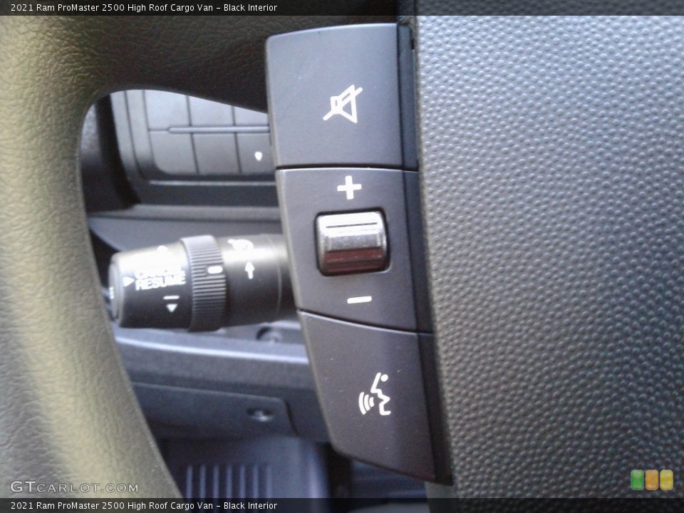 Black Interior Steering Wheel for the 2021 Ram ProMaster 2500 High Roof Cargo Van #139923578
