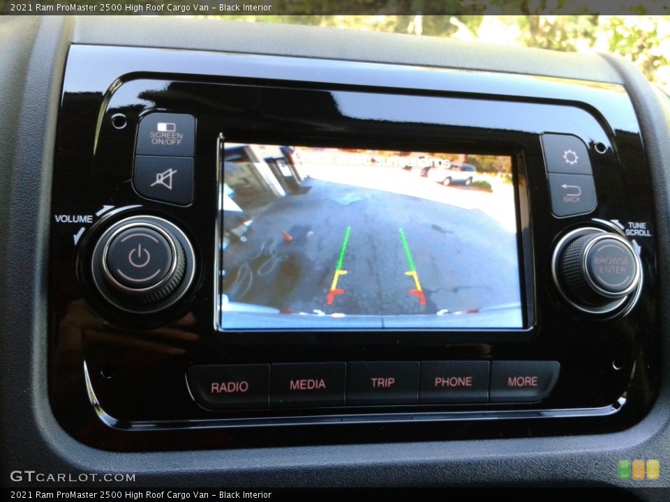 Black Interior Navigation for the 2021 Ram ProMaster 2500 High Roof Cargo Van #139923672