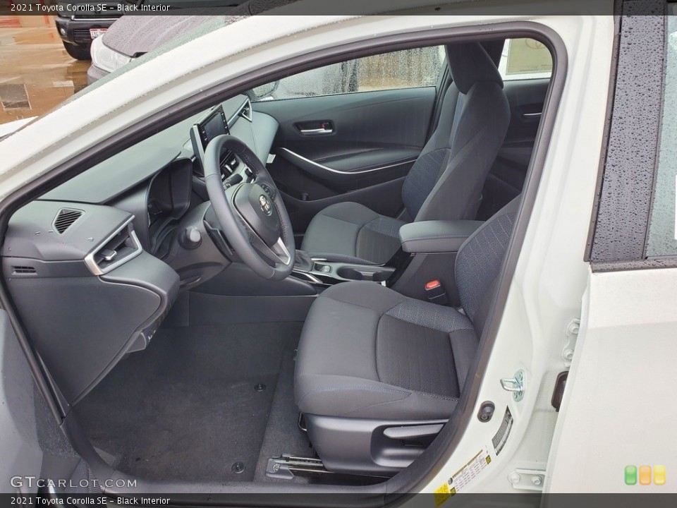 Black Interior Photo for the 2021 Toyota Corolla SE #139925584
