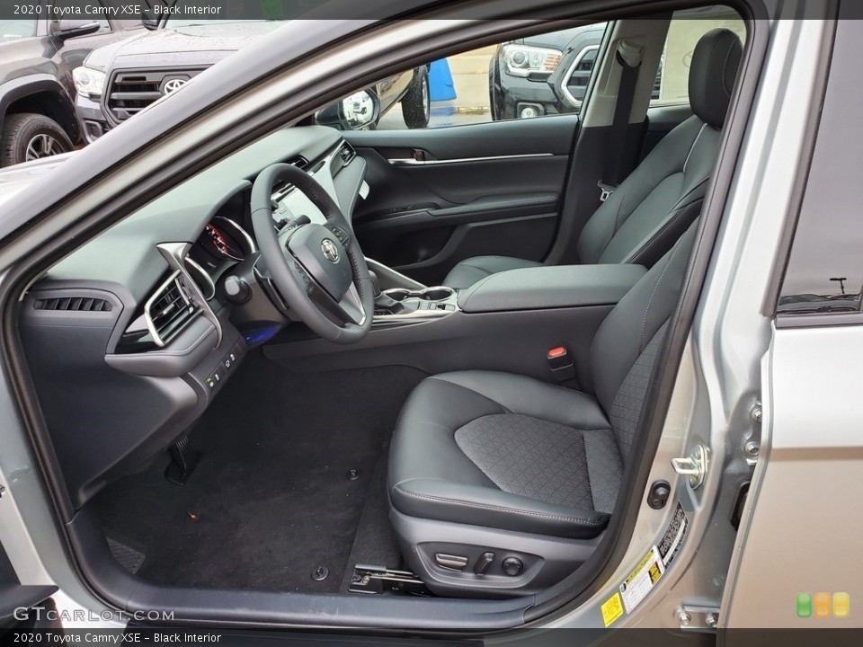 Black Interior Front Seat for the 2020 Toyota Camry XSE #139927747