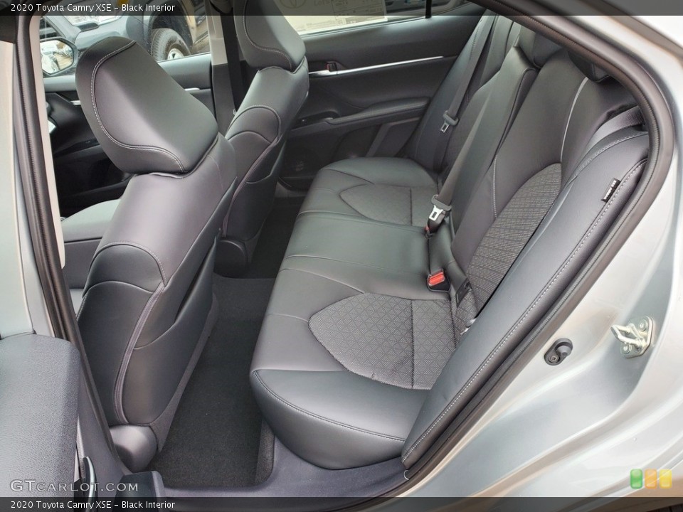 Black Interior Rear Seat for the 2020 Toyota Camry XSE #139927771