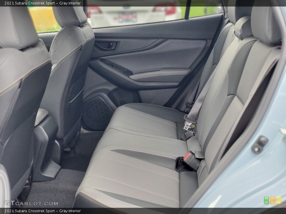 Gray Interior Rear Seat for the 2021 Subaru Crosstrek Sport #139927819