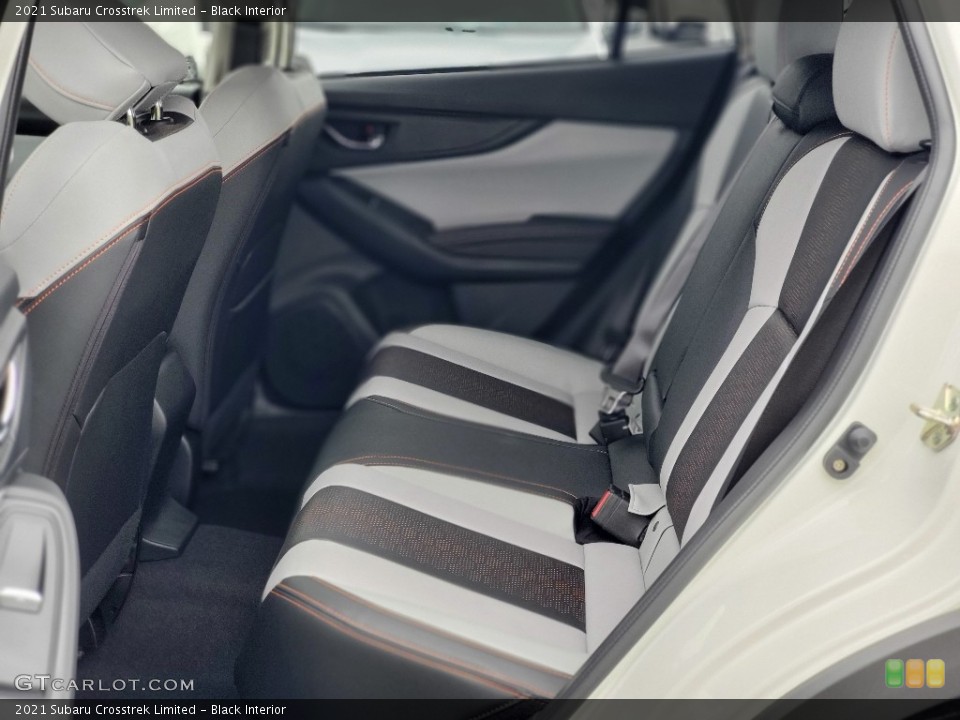 Black Interior Rear Seat for the 2021 Subaru Crosstrek Limited #139928593