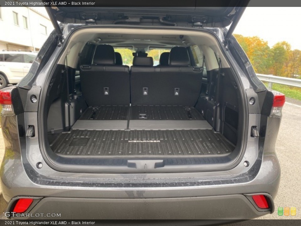 Black Interior Trunk for the 2021 Toyota Highlander XLE AWD #139929034