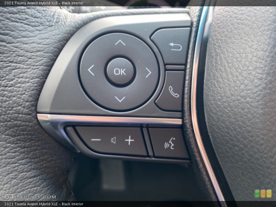 Black Interior Steering Wheel for the 2021 Toyota Avalon Hybrid XLE #139929499