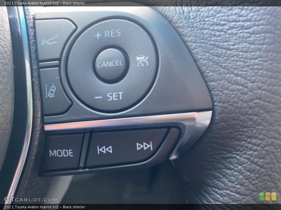 Black Interior Steering Wheel for the 2021 Toyota Avalon Hybrid XLE #139929520