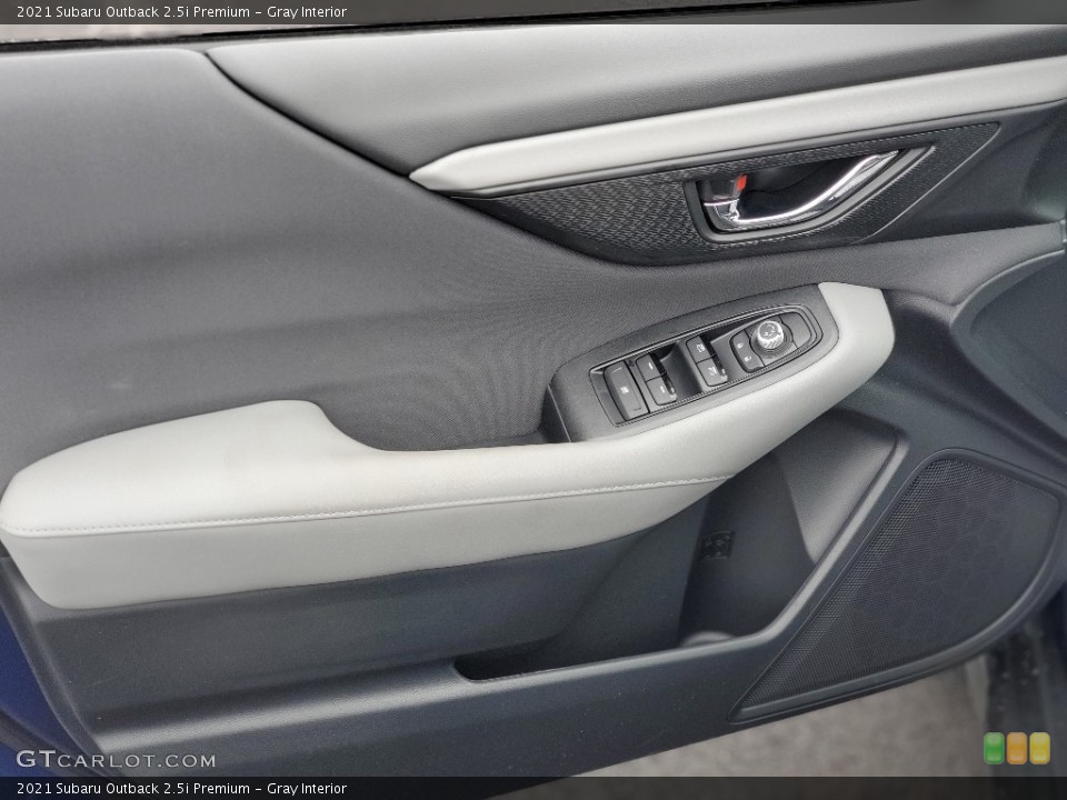 Gray Interior Door Panel for the 2021 Subaru Outback 2.5i Premium #139929796