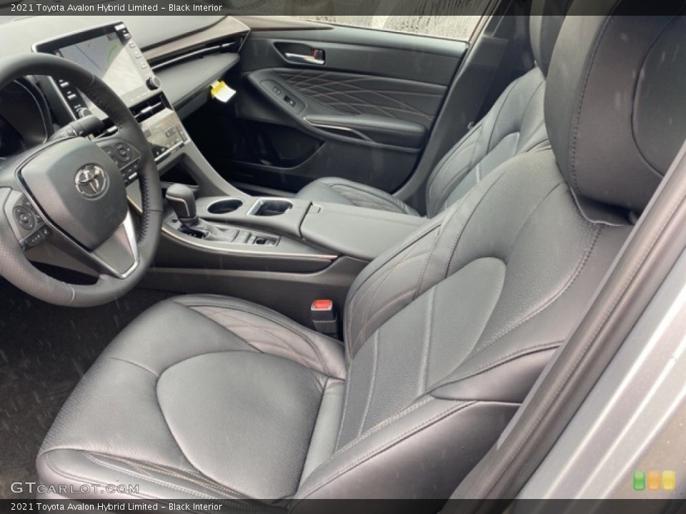 Black Interior Front Seat for the 2021 Toyota Avalon Hybrid Limited #139929874