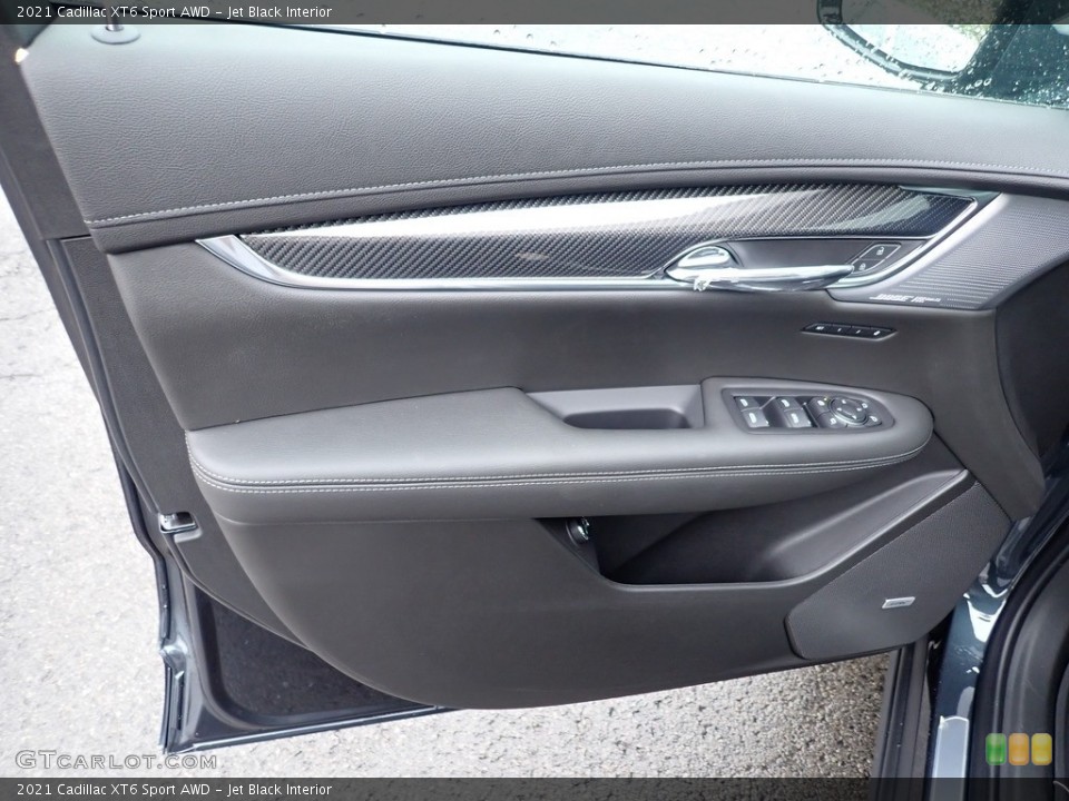 Jet Black Interior Door Panel for the 2021 Cadillac XT6 Sport AWD #139930057