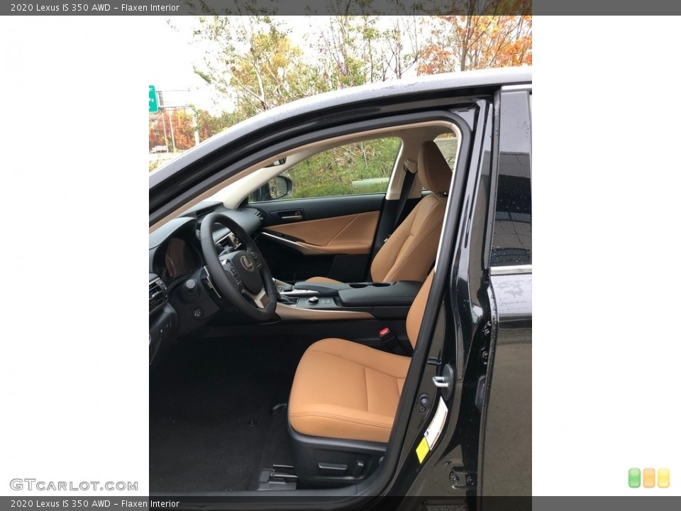 Flaxen Interior Photo for the 2020 Lexus IS 350 AWD #139930069