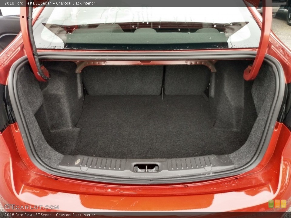 Charcoal Black Interior Trunk for the 2018 Ford Fiesta SE Sedan #139931002