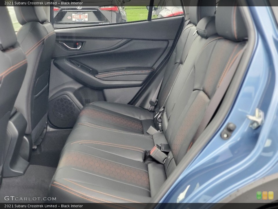 Black Interior Rear Seat for the 2021 Subaru Crosstrek Limited #139932089
