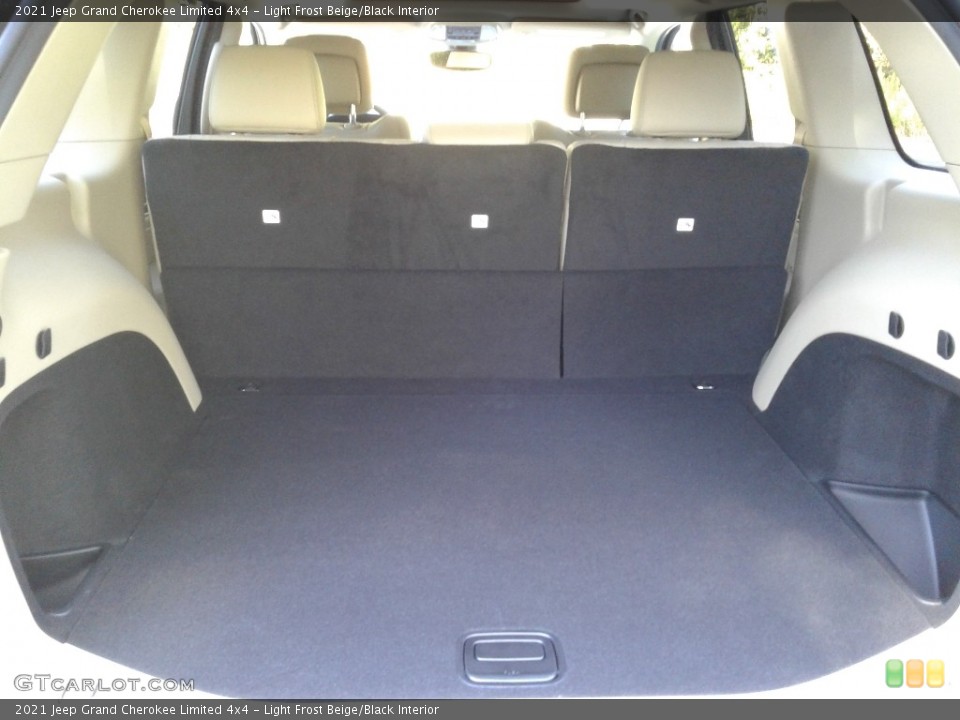 Light Frost Beige/Black Interior Trunk for the 2021 Jeep Grand Cherokee Limited 4x4 #139932214