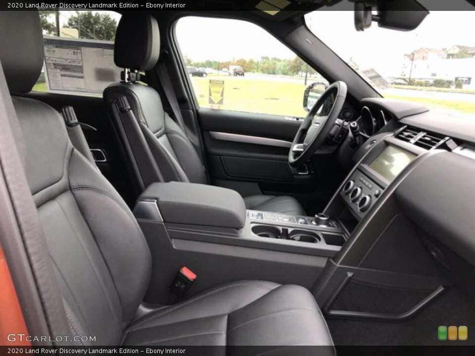 Ebony Interior Front Seat for the 2020 Land Rover Discovery Landmark Edition #139933447