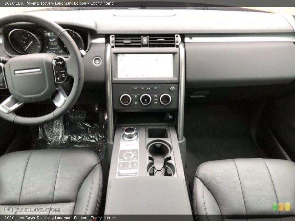 Ebony Interior Dashboard for the 2020 Land Rover Discovery Landmark Edition #139933453