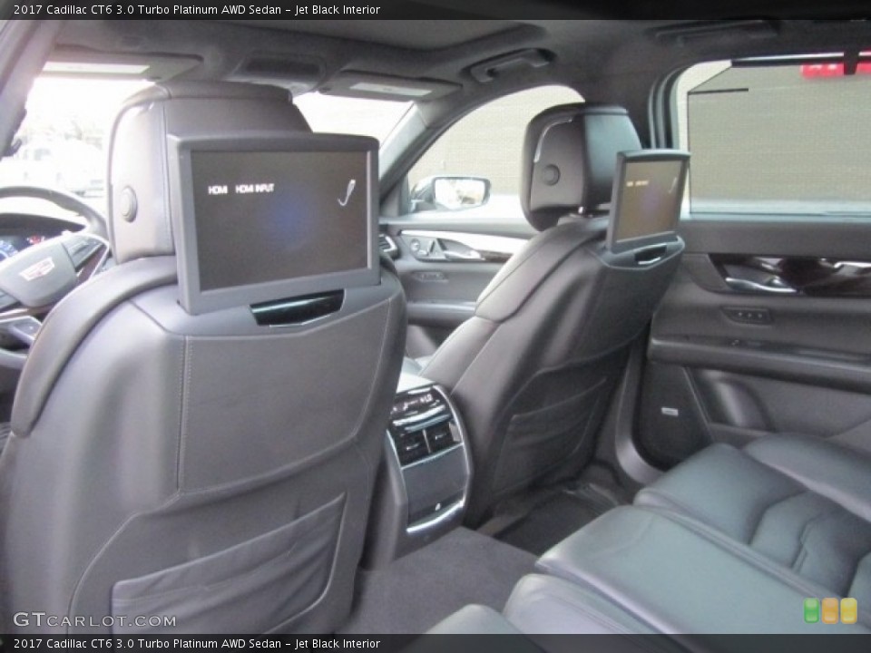 Jet Black Interior Entertainment System for the 2017 Cadillac CT6 3.0 Turbo Platinum AWD Sedan #139935122
