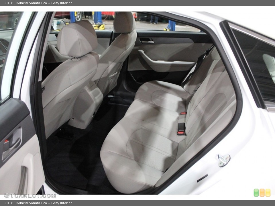 Gray Interior Rear Seat for the 2018 Hyundai Sonata Eco #139935227