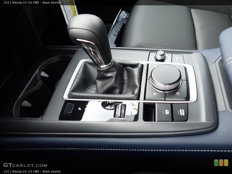 Black Interior Transmission for the 2021 Mazda CX-30 FWD #139936950