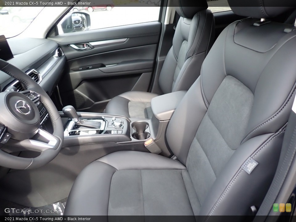 Black Interior Photo for the 2021 Mazda CX-5 Touring AWD #139938666