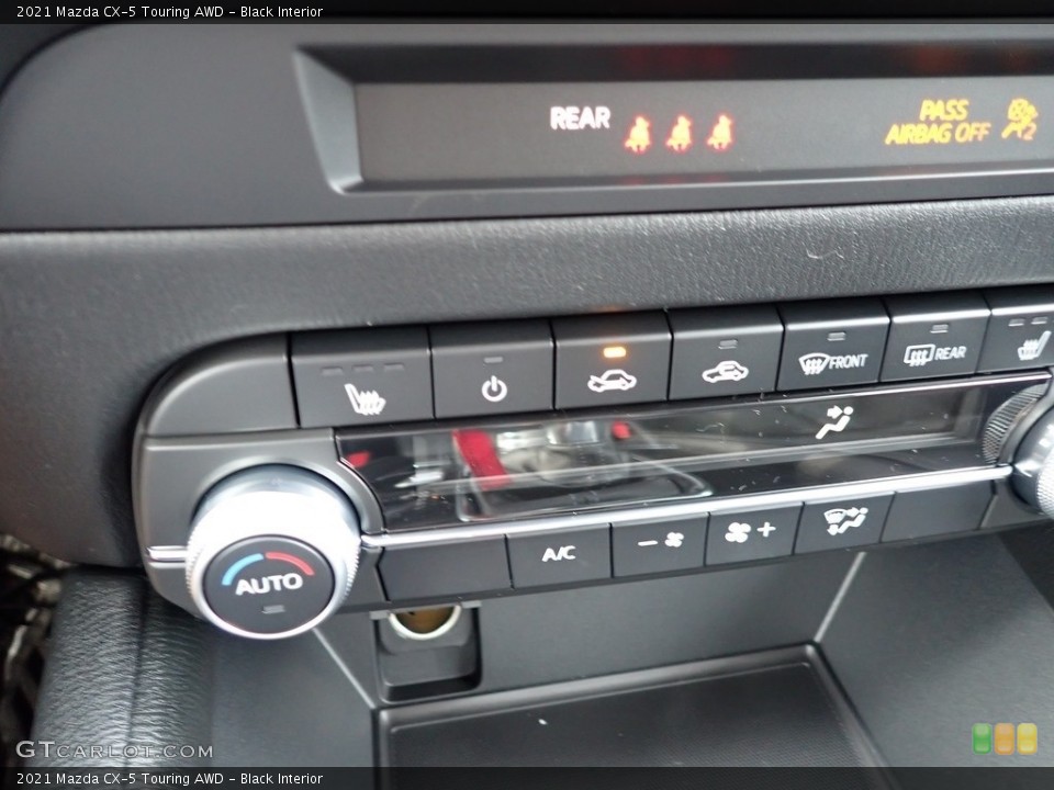 Black Interior Controls for the 2021 Mazda CX-5 Touring AWD #139938738