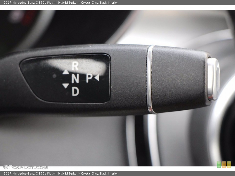 Crystal Grey/Black Interior Transmission for the 2017 Mercedes-Benz C 350e Plug-in Hybrid Sedan #139938810