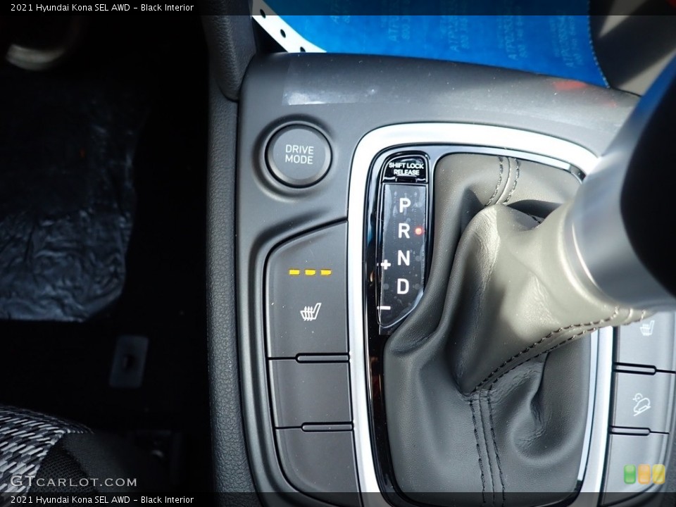 Black Interior Transmission for the 2021 Hyundai Kona SEL AWD #139941195